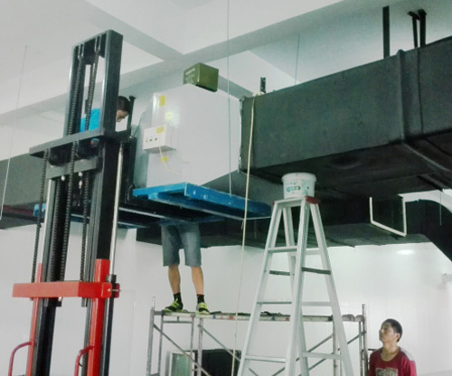 聊城送风主管道杀菌消毒装置